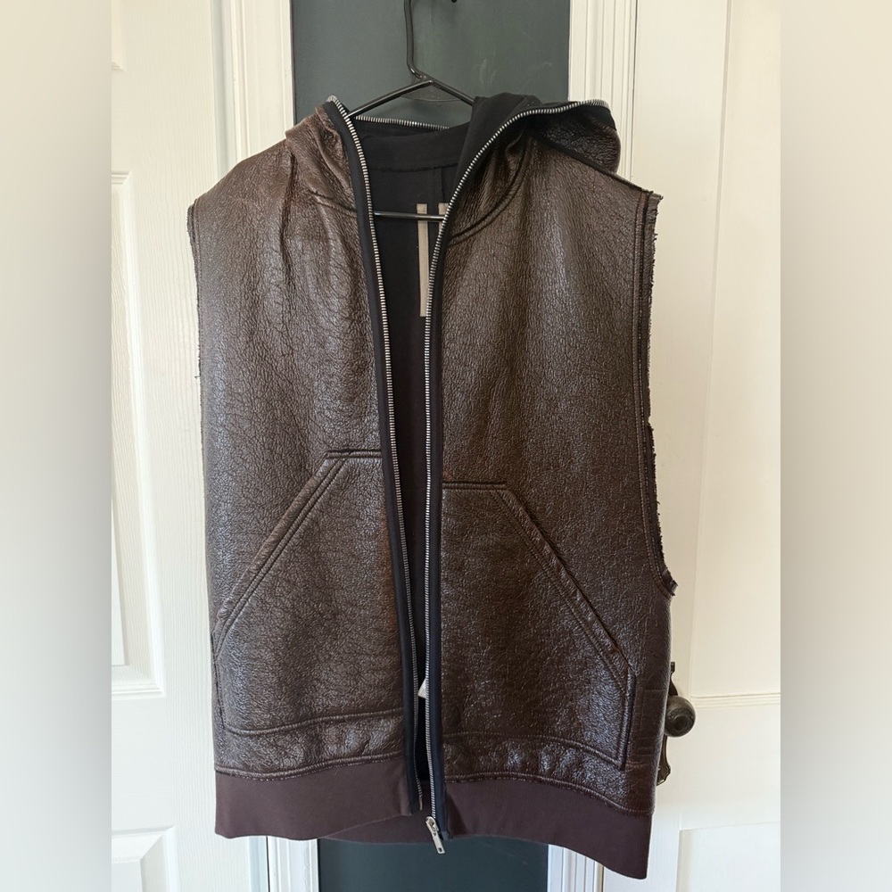 Rick Owens DRKSHDW men’s sleeveless shell